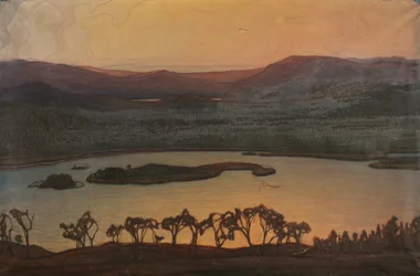 View over Lake Aerran