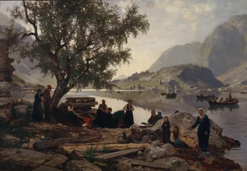 Part of fjord