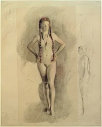Girl with Medallion