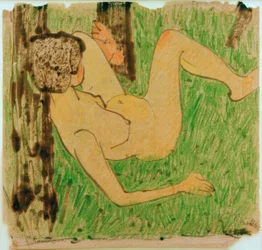 Resting Naked Girl