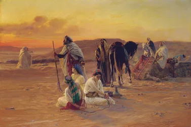 A Rest in the Desert