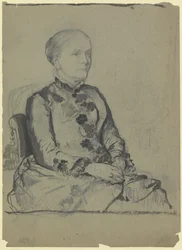 Portrait of Amalie Scholderer, the Artist