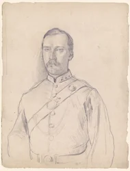 Portrait of a Man in Uniform, Half-Length