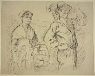 Farm workers returning home