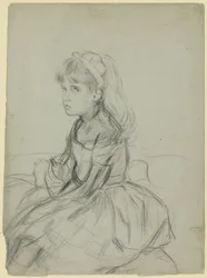 Girl with a Cat on Her Lap ("My old Tom")