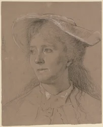 Portrait of Luise Scholderer