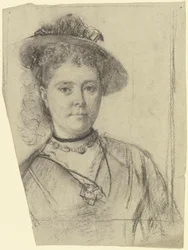 Portrait of a Lady with a Hat