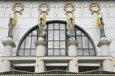 Steinhof Church (Church of St. Leopold) designed by Otto Wagner, Vienna, Austria