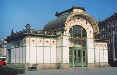 Karlsplatz Stadtbahn, Designed by Otto Wagner
