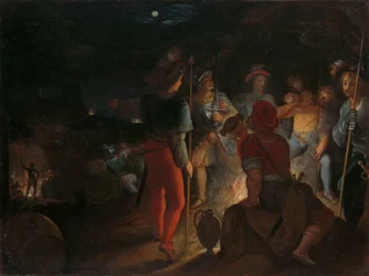 The Batavians Besiege the Roman Army Regiments at Vetera