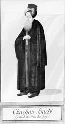 Chachan Bachi, the Chief Rabbi of Istanbul, c.1790