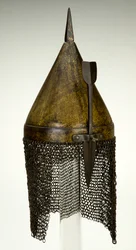 Helmet, perhaps 16th century, modified in 19th century