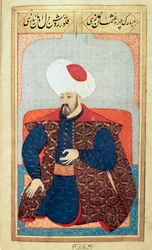 Portrait of the first Sultan Osman I