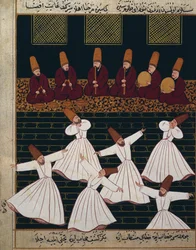Ritual of the whirling dervishes at Konya