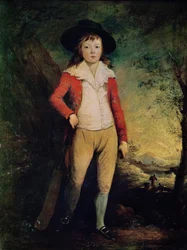 Portrait of William Seward with a Cricket Bat, c.1788-91