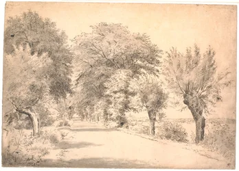 The Road by the Manor Vognserup