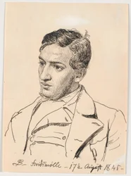 Portrait of the Painter Carlo Dalgas