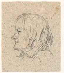 Profile Portrait of Thorvaldsen