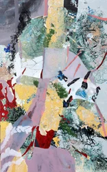 Fragmented Botanical Abstract