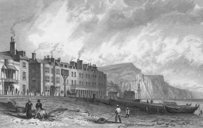 The York Hotel, and Library, Sidmouth