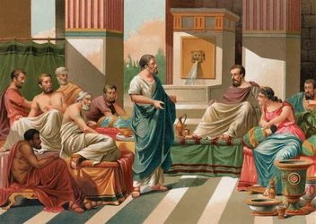 Banquet given by the Seven Sages of Greece