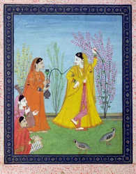 The Beginning of Spring, from Chamba, Himachal Pradesh, c.1800
