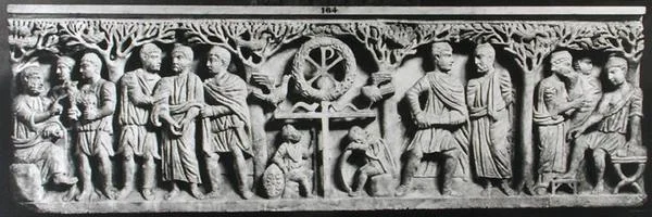 Christian Sarcophagus, Depicting Scenes from the Life of Christ