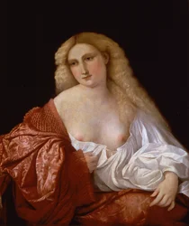 Portrait of a Woman known as Portrait of a Courtesan