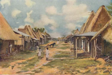 A Native Village, Panama