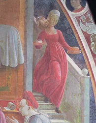 The Birth of the Virgin (detail)
