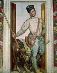 Self Portrait in Hunting Costume