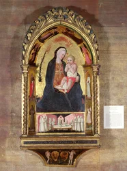 The Virgin of Humility with Angels and Saints, c.1440