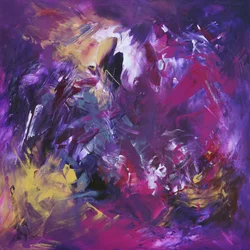 Vibrant Purple Abstract