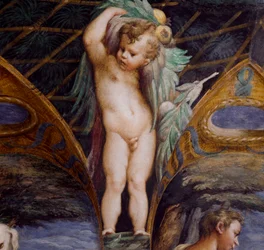 Cherub (detail)