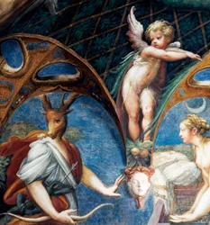 Diana Turning Actaeon into Stag (detail)