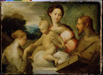 The Mystical Marriage of Saint Catherine