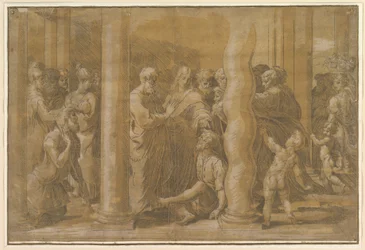 Saints Peter and John Healing the Sick, early 16th century
