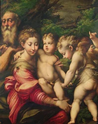 The Holy Family (Rest on the Flight to Egypt)