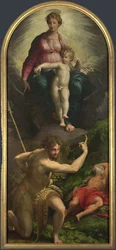 The Madonna and Child with Saints John the Baptist and Jerome