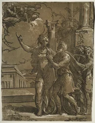 Tiburtine Sibyl and the Emperor Augustus