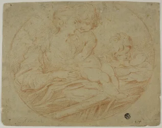 Woman and Two Children