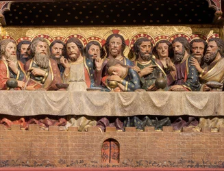 Interior of Notre Dame de Paris, 2024
