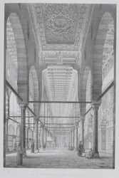 View of the Sanctuary of the Mosque of Moyed, plate 29 from 