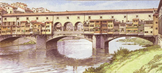 The Ponte Vecchio as it was in the 1970s
