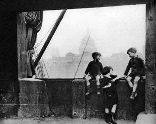 Bankside, around Blackfriars Bridge, London