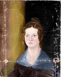 Portrait of the Bronte Sisters (detail)