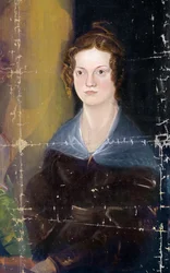 Portrait of the Bronte Sisters (detail)