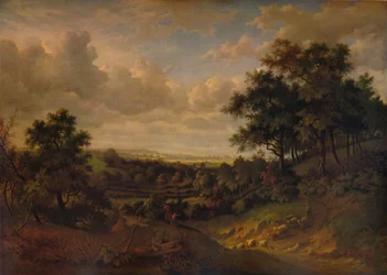 A View of the Thames: Greenwich in the Distance, 1820