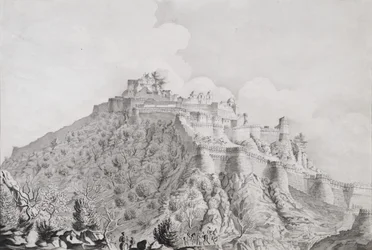 Citadel of the hill fortress of Komulmer