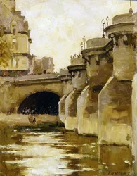 Pont-Neuf, Paris, c.1900